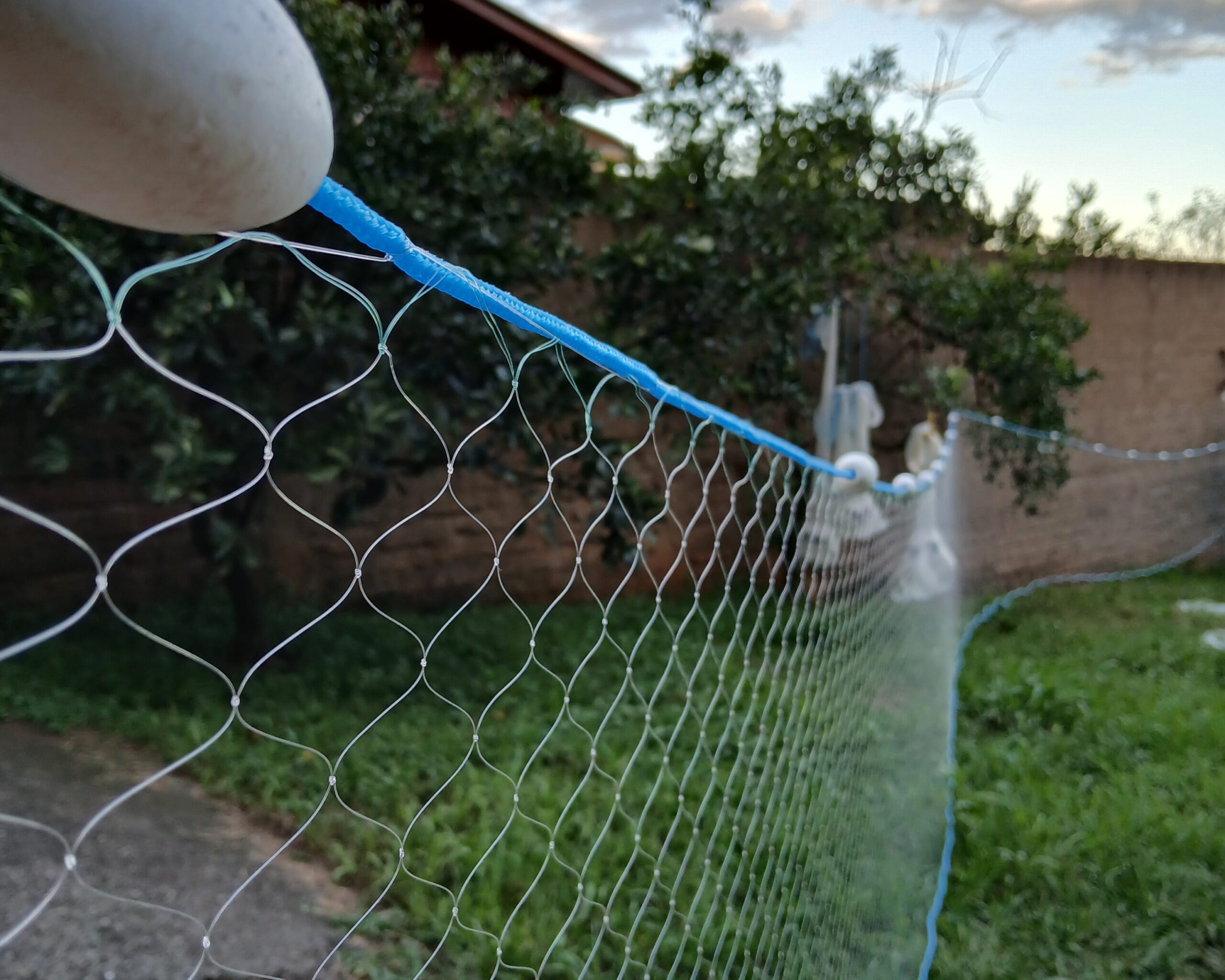 REDE DE PESCA MALHA 8